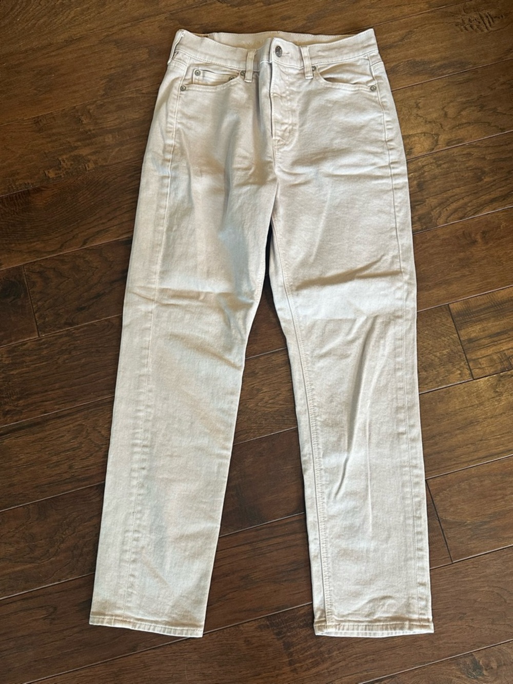 Super High Rise Straight Leg Jeans